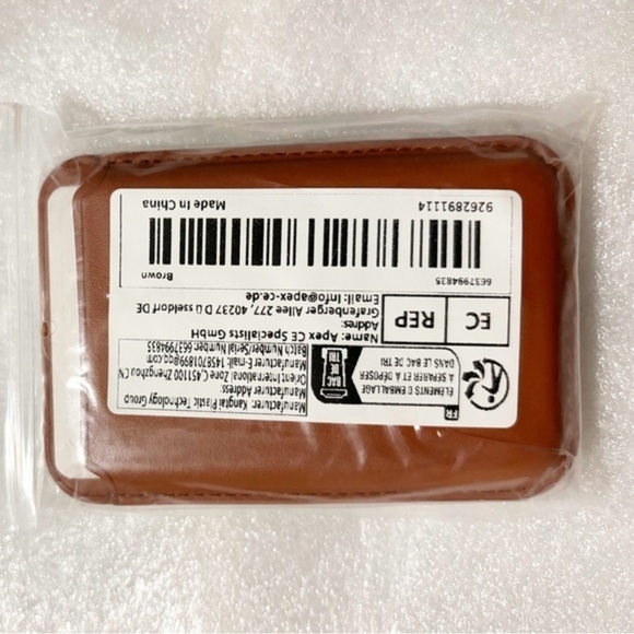 Iphone 15 transparent clear with magnetic wallet - Picture 6 of 6